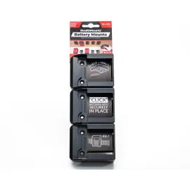 Batterifästen 6-pack för Einhell Power X-Change Ozito 18V ABS, StealthMounts