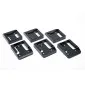 StealthMounts batterifästen för Einhell Power X-Change Ozito 18V 6-pack i svart ABS