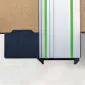 StealthMounts Trax90 Track Saw Square for Festool guide rail in black ABS
