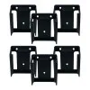 Batterifästen 6-pack för Hilti Nuron 22V ABS Layflat Svart, StealthMounts