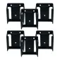 StealthMounts battery mounts for Hilti Nuron 22V in black ABS, 6 pack