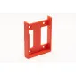 StealthMounts battery mounts for Hilti 22V B22 6 pack in orange ABS