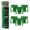 Batterifästen 6-pack för Hikoki Metabo HPT Hitachi 18V ABS Grön, StealthMounts
