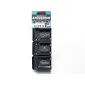StealthMounts batterifästen för Makita 12V CXT 6-pack i svart ABS