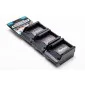 StealthMounts batterifästen för Makita 12V CXT 6-pack i svart ABS