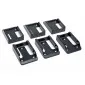 StealthMounts batterifästen för Makita 12V CXT 6-pack i svart ABS