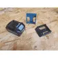 StealthMounts battery mounts for Makita 40V XGT 6 pack in blue ABS