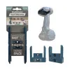 Maskinfästen 4-pack för Makita 18V LXT ABS Snap-Fit Väggmontage, StealthMounts