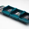 Batterifästen 6-pack för Makita 18V LXT ABS Väggmontage Blå, StealthMounts