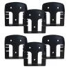 Batterifästen 6-pack för CAS 18V Metabo ABS Väggmontage Svart, StealthMounts