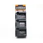 StealthMounts batterifÃ¤sten fÃ¶r Stanley Black+Decker Porter Cable 6-pack i svart ABS