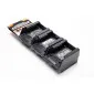 StealthMounts batterifÃ¤sten fÃ¶r Stanley Black+Decker Porter Cable 6-pack i svart ABS