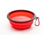 Compact food bowl for dogs / cats, foldable 1L
