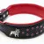 Exkslusivt hundhalsband 48 cm, skräddarsytt, äkta läder med mjukt nappaläder på insidan, handgjort