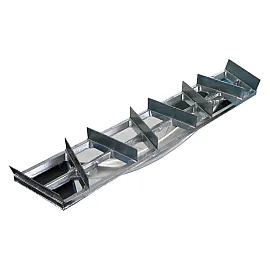 Aluminium Plaster Scraper with Closed Handle and Steel Blades, Profix
