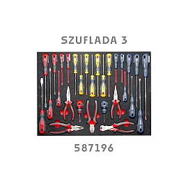 Tool Cabinet 7 Drawers BMW Line with 250 Tools, Proline