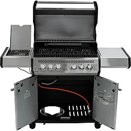 Gasolgrill 4+2 Brännare 22,50 kW Rostfri med Infraröd Sidobrännare, Proline