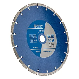 Diamantkapskiva Segmenterad 230x2,5x7,5x22,2 mm, Mega