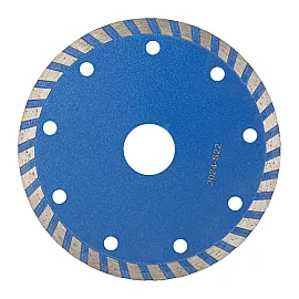 Turbo Diamantskiva för Hårdbetong, Sten och Kakel 115 x 7,0 x 22,2 mm, Mega