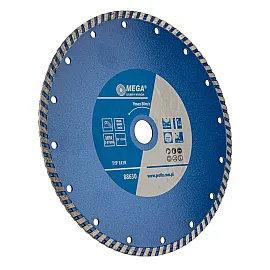 Diamantskiva Turbo för Byggmaterial 230 x 2,8 x 7,0 x 22,2 mm, Mega