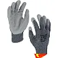 Grey latex coated gloves size 11 - 2XL