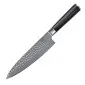 SHIORI 3-Set 撓 Kuri Murō + Santoku + Sifu - set med tre japanska knivar av Damaskusstål