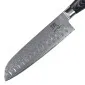 SHIORI 3-Set 撓 Kuro Murō + Santoku + Sifu - set med tre japanska knivar av Damaskusstål
