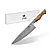 Japanese Chef's Knife Damascus Steel 67 Layers, Plane Wood Handle, Sifu by Jakub Suchta, Shiori
