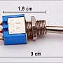 Mini on-off switch 3st, universal