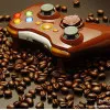 Wireless controller shell for Xbox 360 with LEDs (Coffee Brown)
