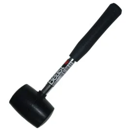 Rubber Hammer for Tinsmithing, 50 mm Head, 430 g, Beast