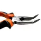 Curved Telephone Pliers 160 mm Polished Steel Insulated