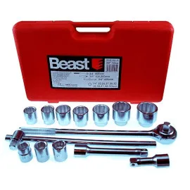 Socket Wrench set 3/4 Inch, 14 Pieces, Beast