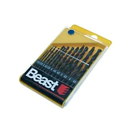 Metal Drill set 13 Pieces 1.5-6.5 mm HSS with, Beast