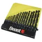Metal Drill set HSS 1-10 mm, Beast