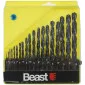 Metal Drill set HSS 1-10 mm, Beast