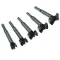 Wood Hole Saw set, 5 Pieces Carbon Steel 15-35 mm, Beast