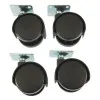Swivel Furniture Wheels 40 mm, Durable Plastic, Beast