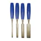 Wood Chisels, Hardened Steel Blades, Plastic Handles, Beast