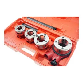 Pipe Threading set, Cast Iron Dies 1/2 to 11/4, Beast
