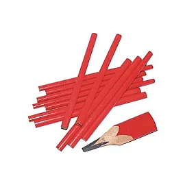 Snickarblyertspennor 180 mm, 12 st röd förpackning, Beast