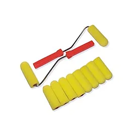 Paint Roller set 100 mm, 10 Rollers 2 Handles, BST-662320