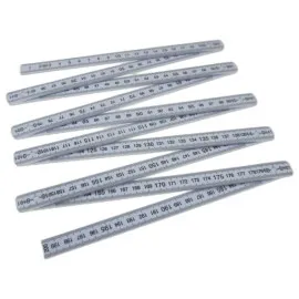 Plastic Folding Measure 2 Meter, 10 Sections, Beast