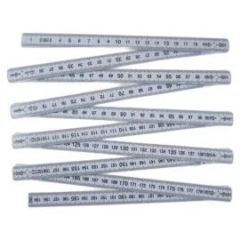 Plastic Folding Measure 2 Meter, 10 Sections, Beast