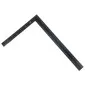 Angle Ruler 400 x 600 mm, Metal, Black Powder Coat, Beast