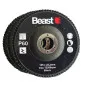 Lamellrondell P60125 mm, 3-pack, diameter 125 mm, Beast