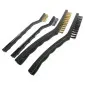 Brush set, 2 Steel 40/100 mm and 2 Nylon 40/100 mm, Beast