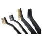 Brush set, 2 Steel 40/100 mm and 2 Nylon 40/100 mm, Beast