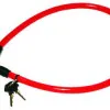 Safety Cable 600 mm, Two Keys, Multiple Colors, Beast