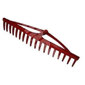 Plastic Rake, 18 Tines, 600 mm Working Width, Beast